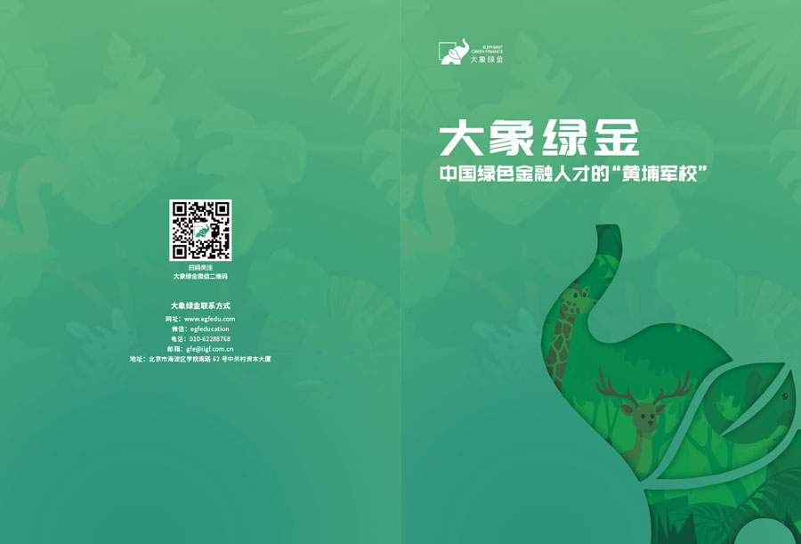 大象绿金年报设计案例