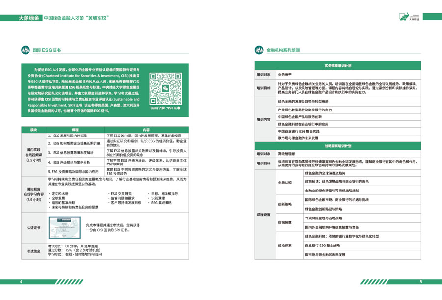 大象绿金年报设计案例